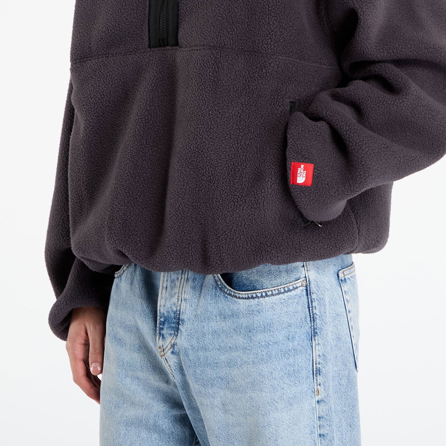 Sweater The North Face RedBox 1/2 Zip Fleece Grå | NF0A8EGC0SA1, 1