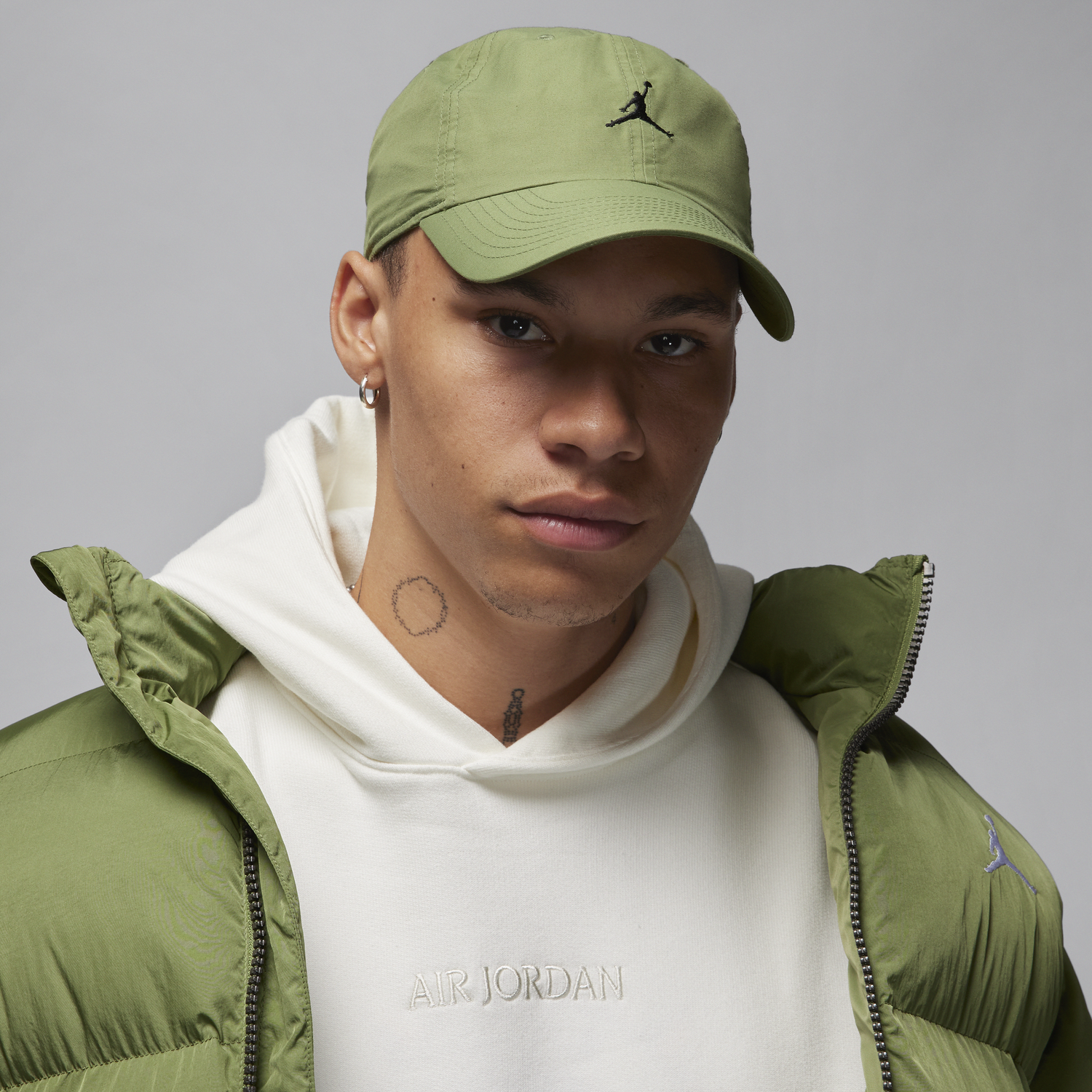 Kasket Jordan Club Adjustable Cap Grøn | FD5185-340, 0