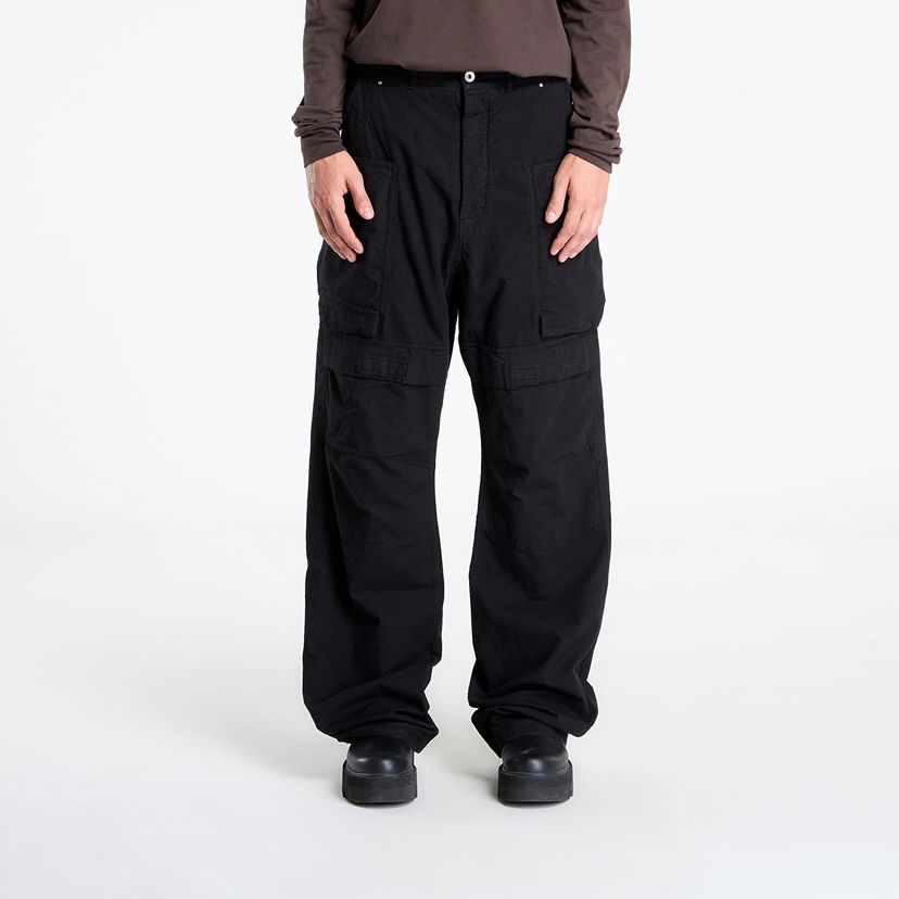 Cargo bukser Rick Owens Rick Owens DRKSHDW Stefan Cargo Pants 33 Sort | DU02E7368 CL 09