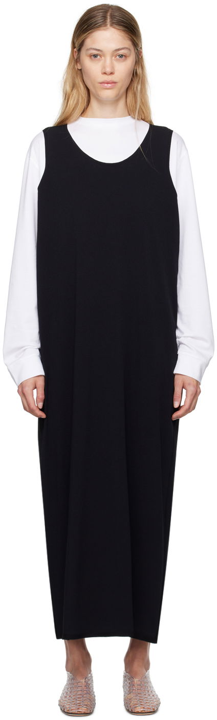 Kjole The Row Sleeveless Maxi Dress Sort | 7992-Y674, 0