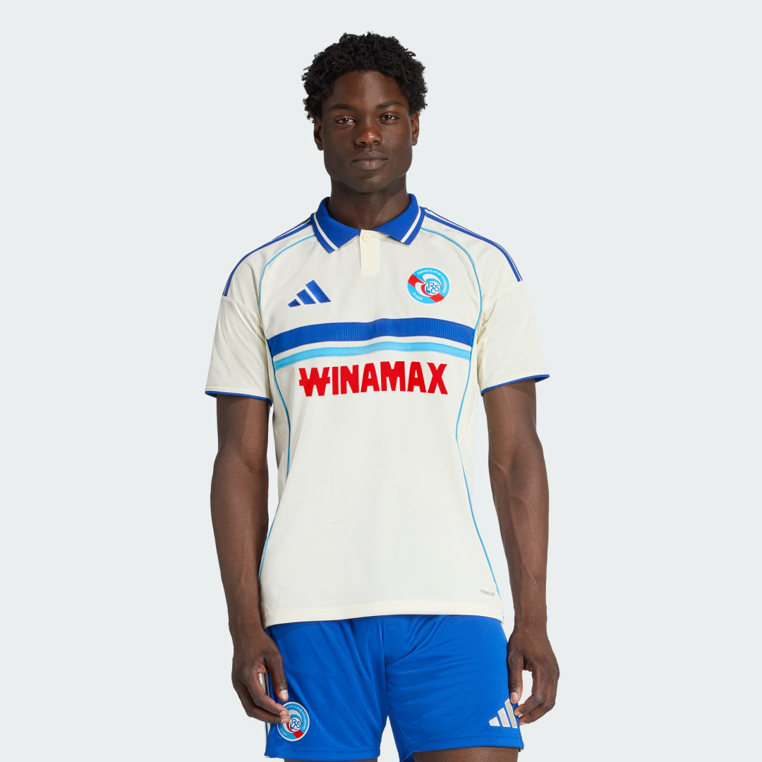 Jersey adidas Performance RC Strasbourg 25/26 Away Jersey Hvid | JL1913, 0