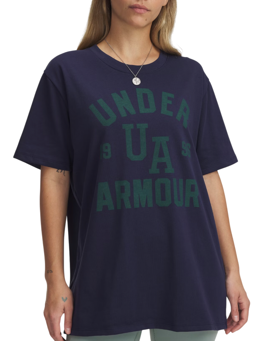 T-shirt Under Armour Under Armour Collegiate Oversize Short Sleeve T-Shirt Mørkeblå | 1389749-410