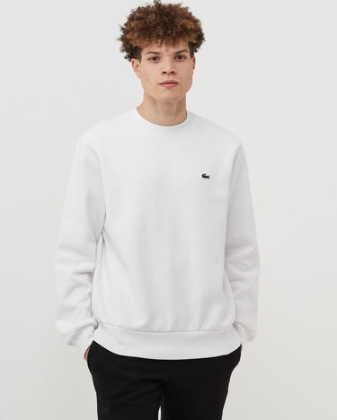 Sweatshirt Lacoste Classic Crew Sweat Hvid | SH9608-001, 1