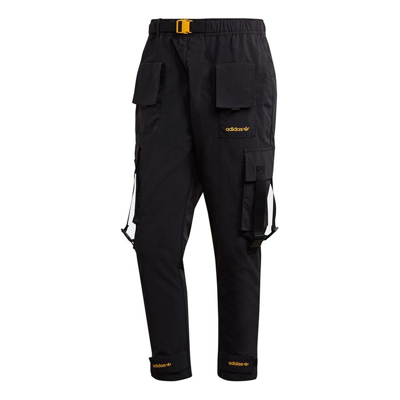 Cargo bukser adidas Originals Originals Tech Cargo Pants Sort | GJ6719