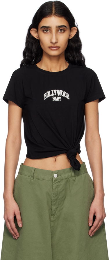 T-shirt MISBHV MISBHV Hollywood Baby Knotted T-Shirt Sort | 250W136, 0