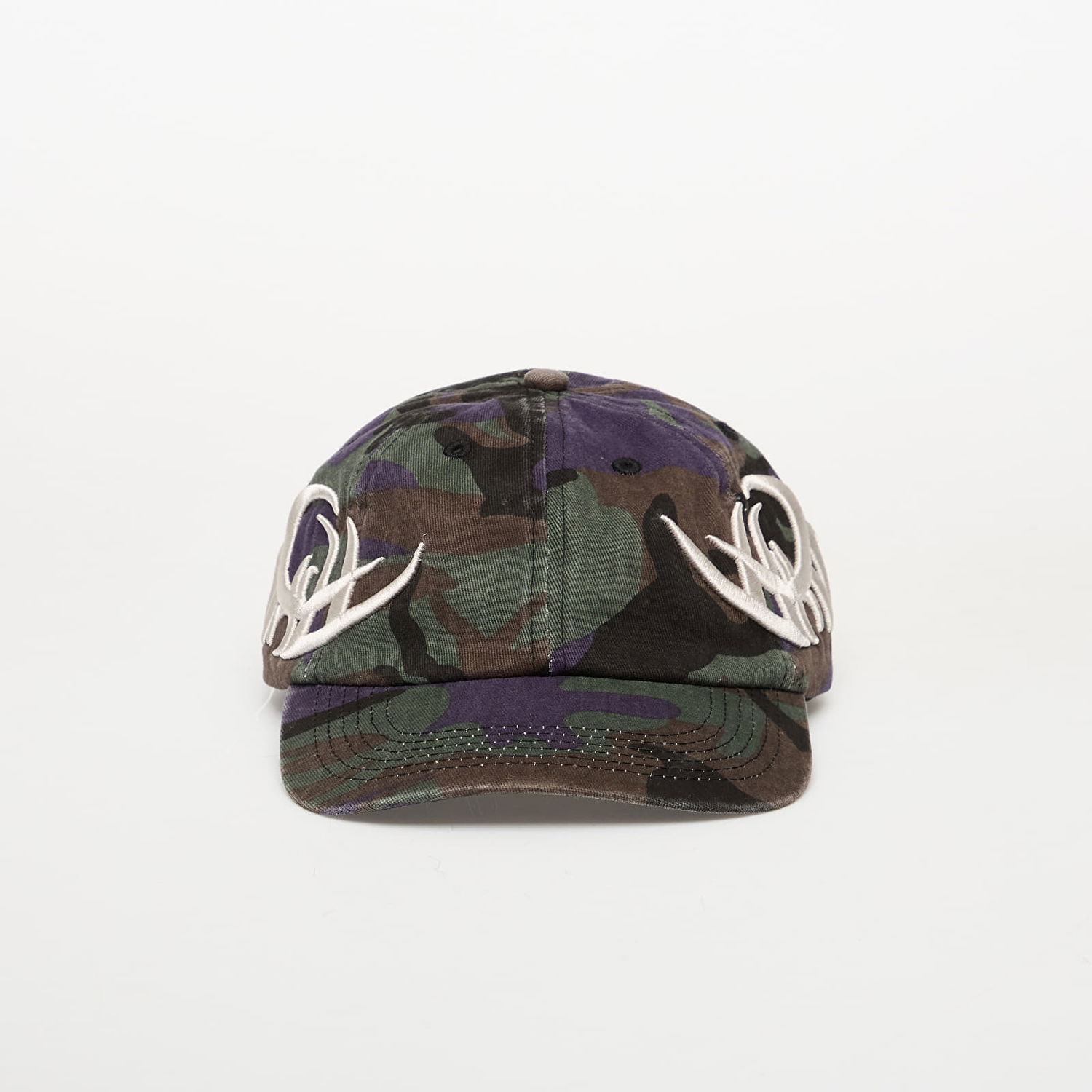 Kasket Pleasures Lean Camo Universal Cap Flerfarvet | P25F091-WOODLAND, 0