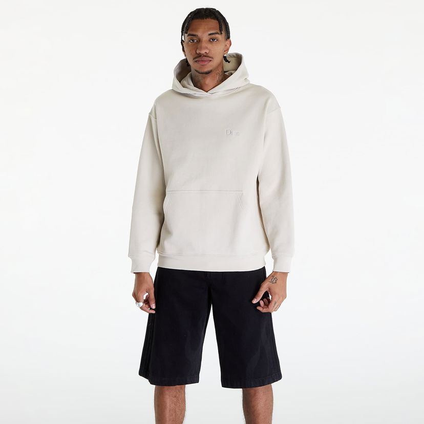 Sweatshirt Dime Classic Small Logo Hoodie Fog Grå | DIMESP2411FOG