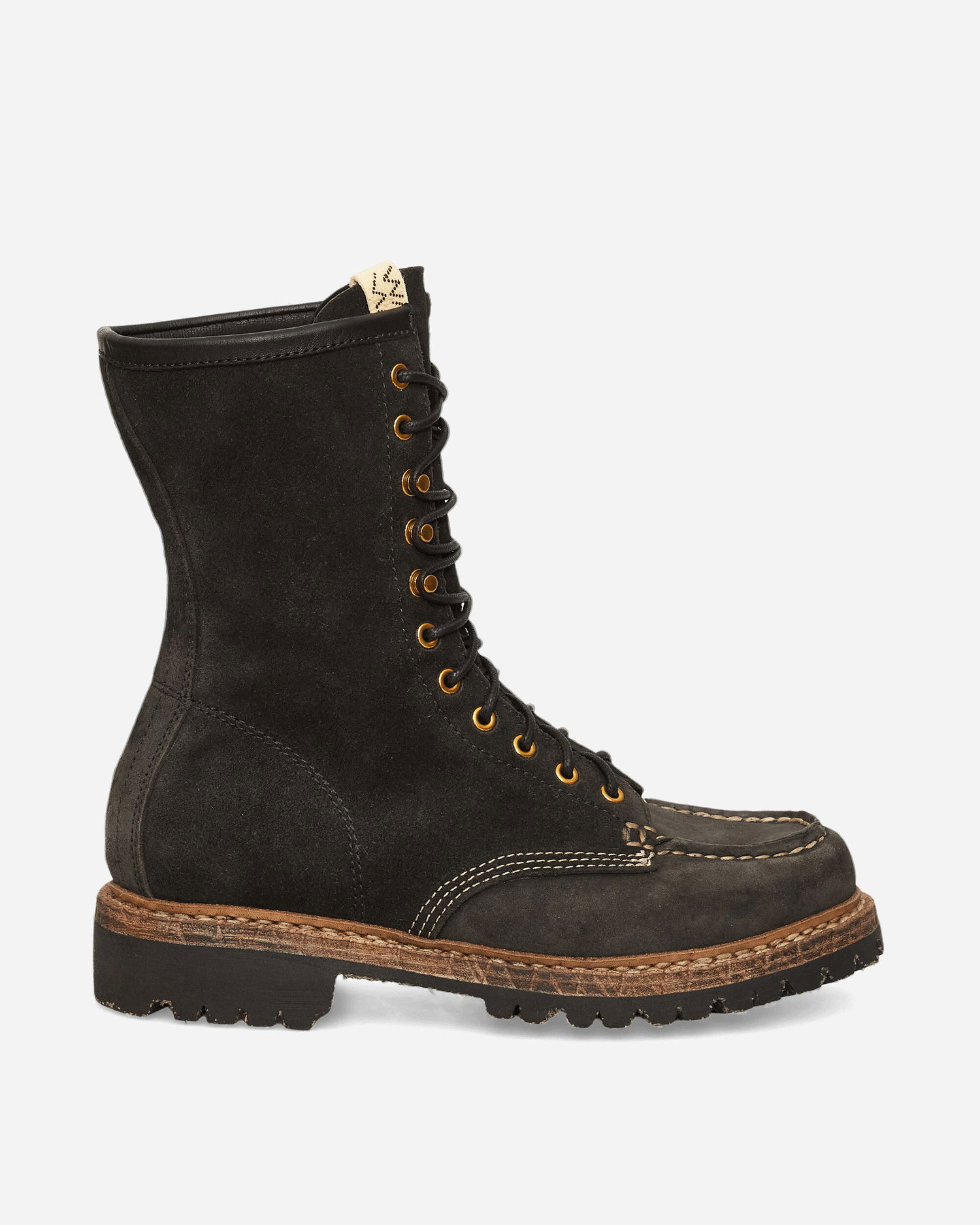 Sneakers og sko visvim Scout Moc Folk Lace-Up Boots Sort | 0125202002011 1, 1