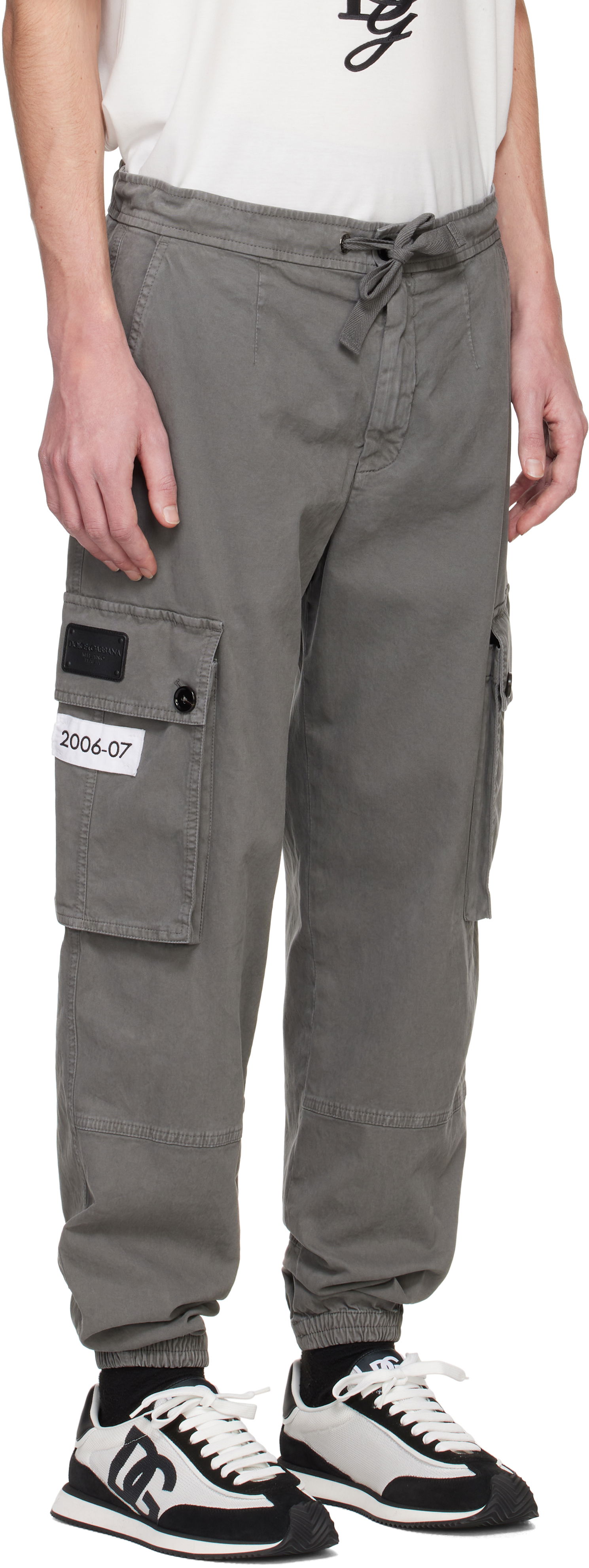 Cargo bukser Dolce & Gabbana Cargo Pants Grå | GVCYHTG8LH2, 1