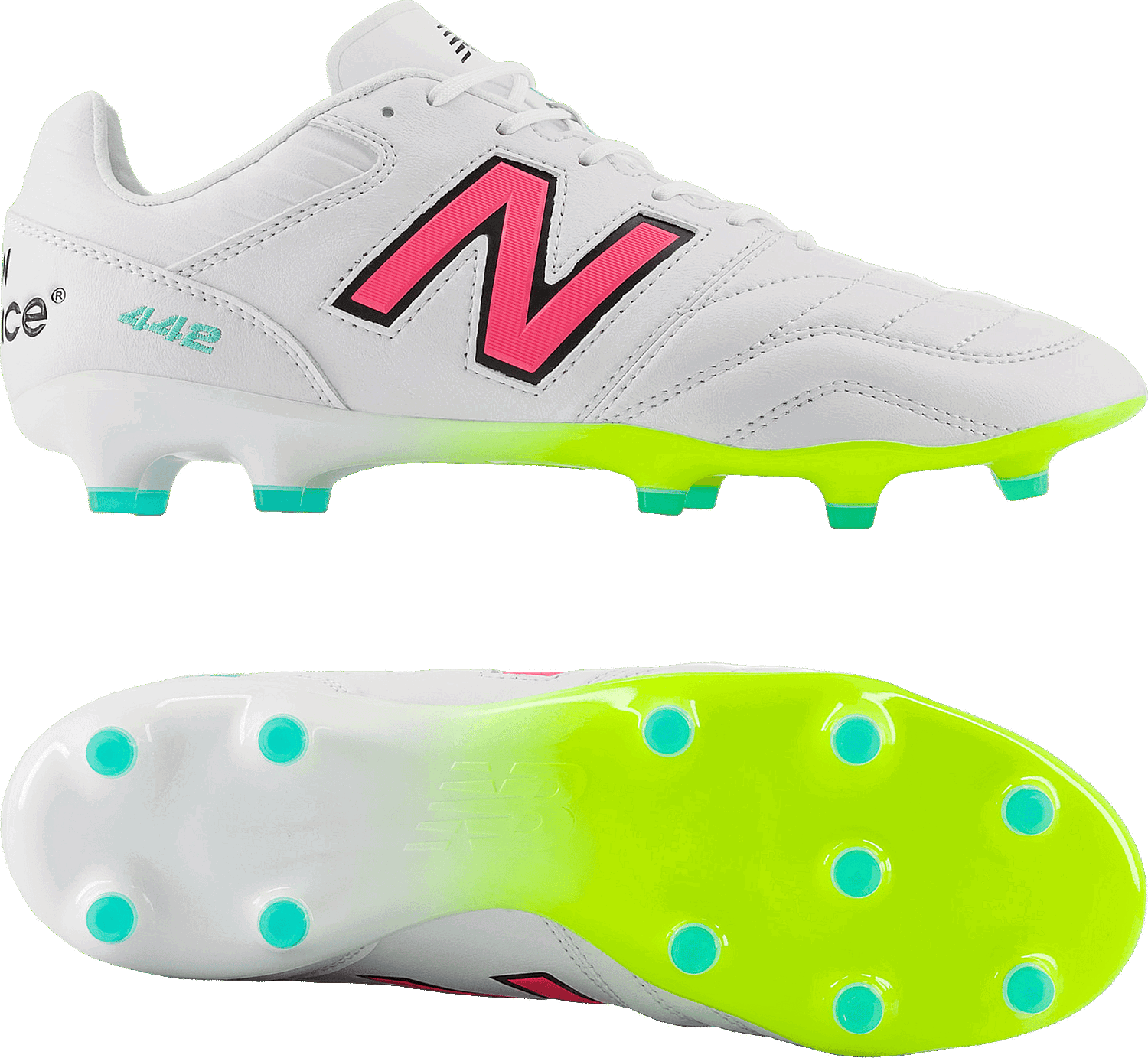 Sneakers og sko New Balance 442 V2 PRO FG Hvid | NBMS41FMWH, 1