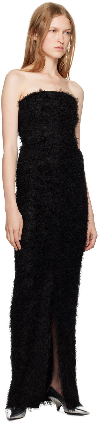 Kjole TOTEME TOTEME Women's Strapless Maxi Dress Sort | 244-WRD0133-FB0287, 3