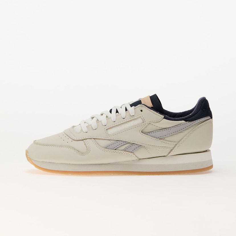 Sneakers og sko Reebok Classic Leather Premium Chalk/ Vector Navy/ Grey Beige | 100201162