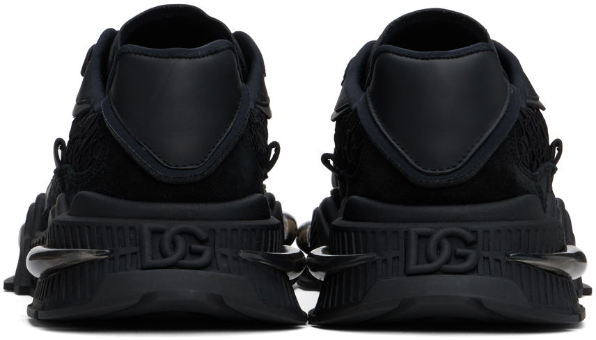 Sneakers og sko Dolce & Gabbana Airmaster Mixed-Material Sort | CK2283 A5195, 1