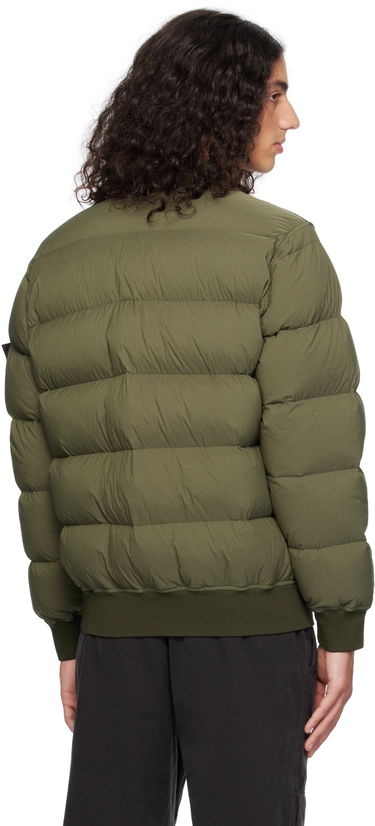 Bomberjakke Stone Island Stone Island Quilted Down Bomber Jacket Grøn | 811540228, 2