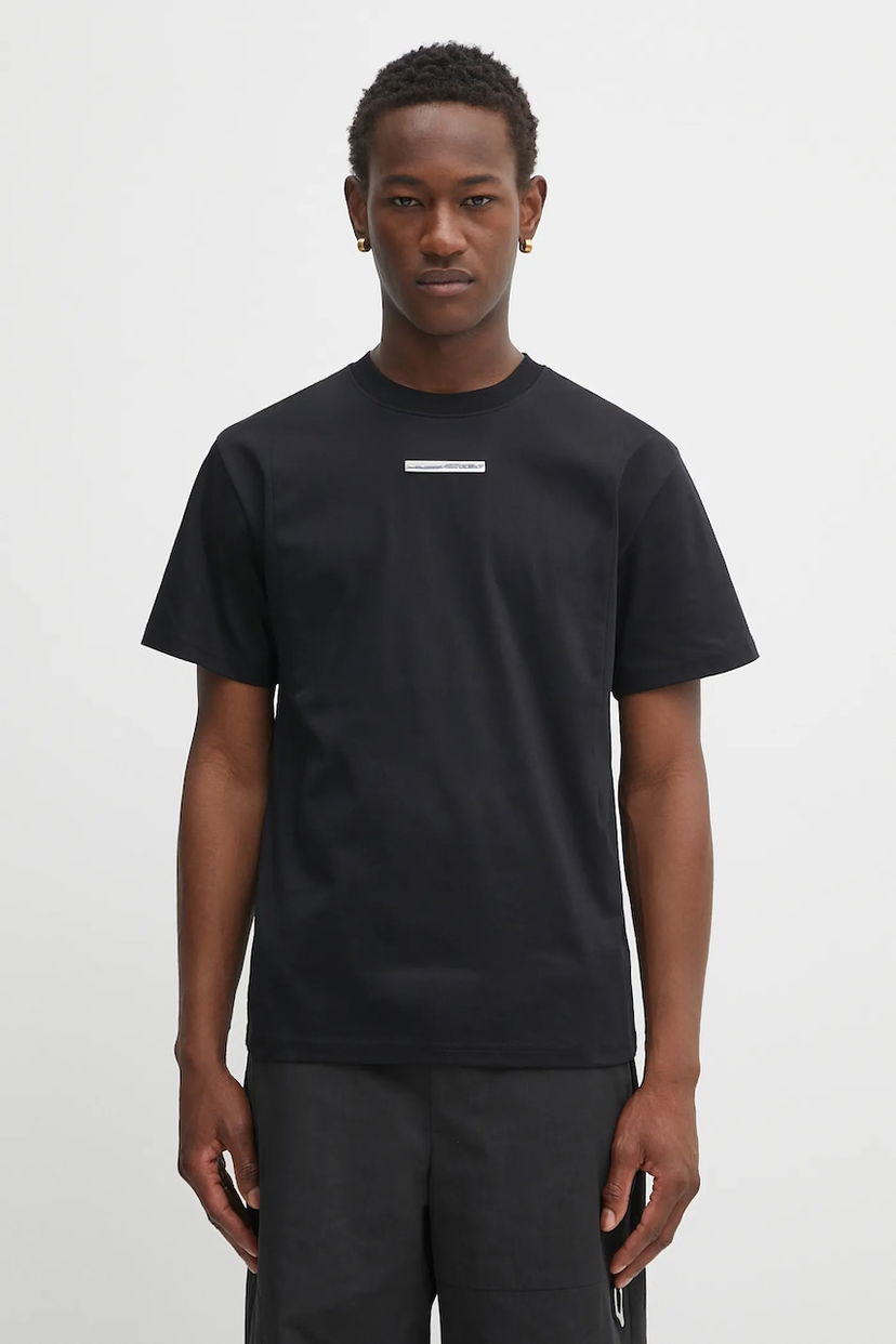 T-shirt HELIOT EMIL Heliot Emil Cotton T-Shirt Sort | PREAW25.M.09.139.BLK01