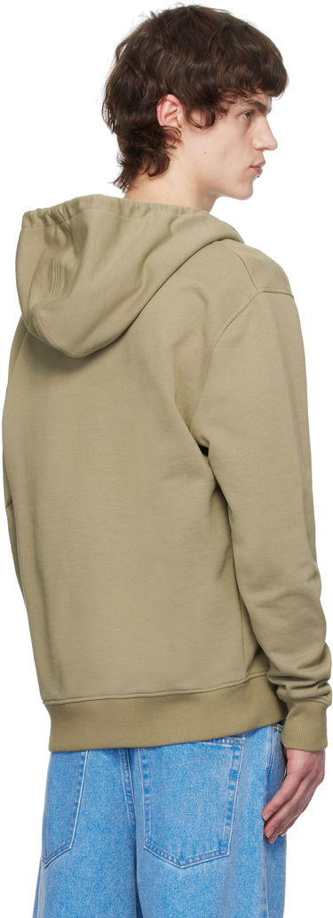 Sweatshirt AMI AMI Paris Ami de Coeur Zip-Up Hoodie Grøn | HSW460.730, 2