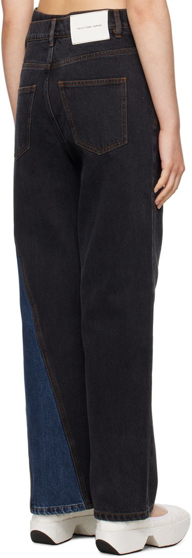 Jeans Feng Chen Wang Feng Chen Wang Paneled Jeans Blå | FUF16TR19, 2