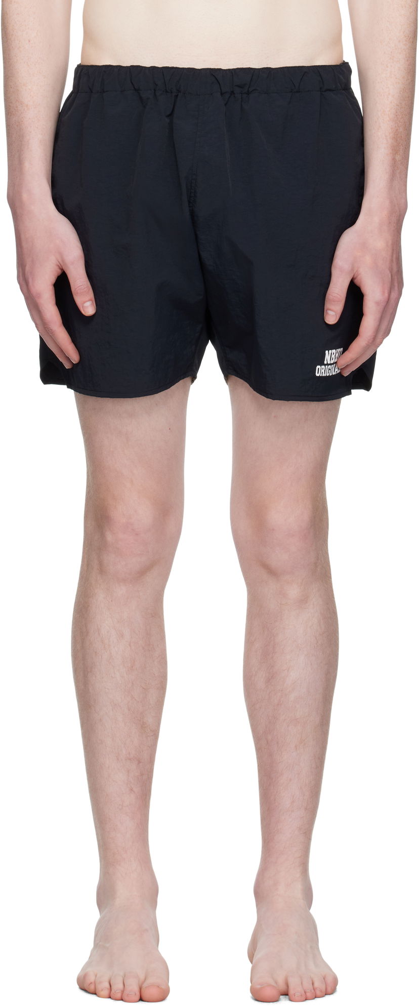 Badetøj Neighborhood Neighborhood Recycled Nylon Swim Shorts Sort | 251TSNH-PTM01