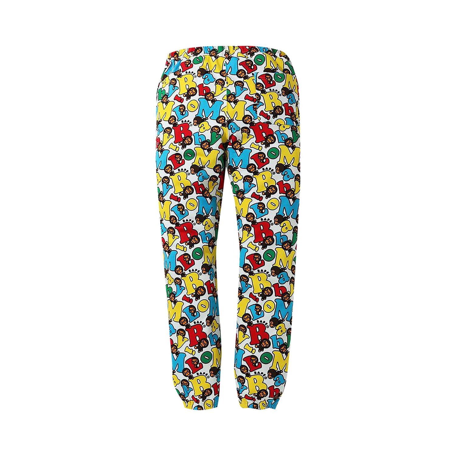 Joggingbukser BAPE Baby Milo Alphabet Slim Sweatpants Grøn | 2G80 152 027 MULTICOLOR, 1