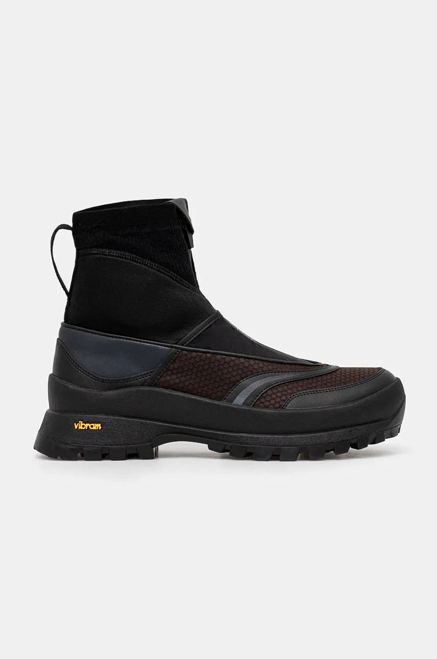 Sneakers og sko Andersson Bell Mattio Zip-Up Trainer Sort | aaa387u, 1