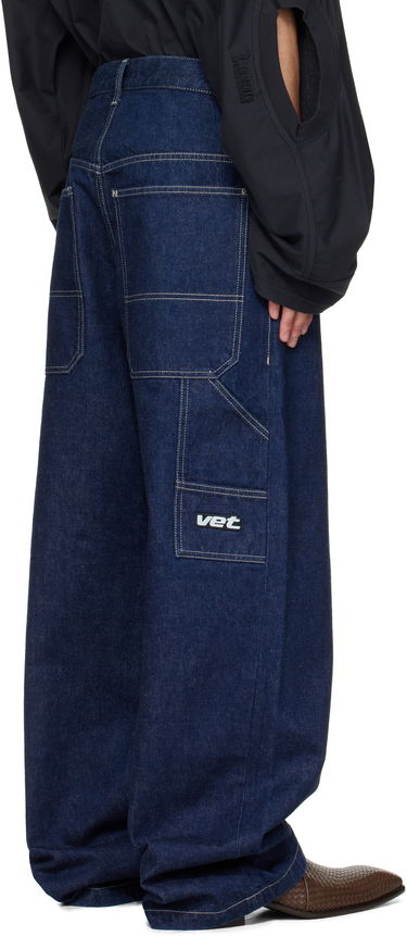 Jeans VETEMENTS VETEMENTS Hip-Hop Jeans Blå | UH76DP250N, 2
