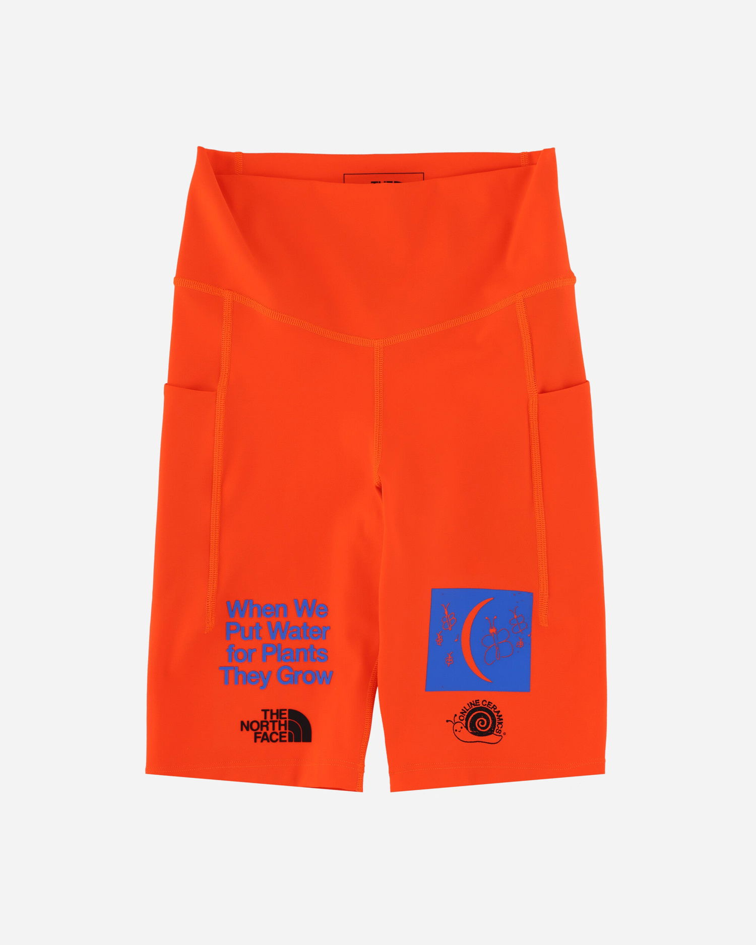 Shorts The North Face x Online Ceramics 9" Biker Short Orange | NF0A84RSV0T, 1
