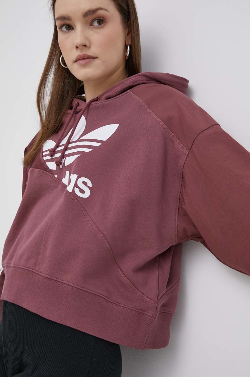 Sweatshirt adidas Originals Hoodie Lilla | HC7035, 0
