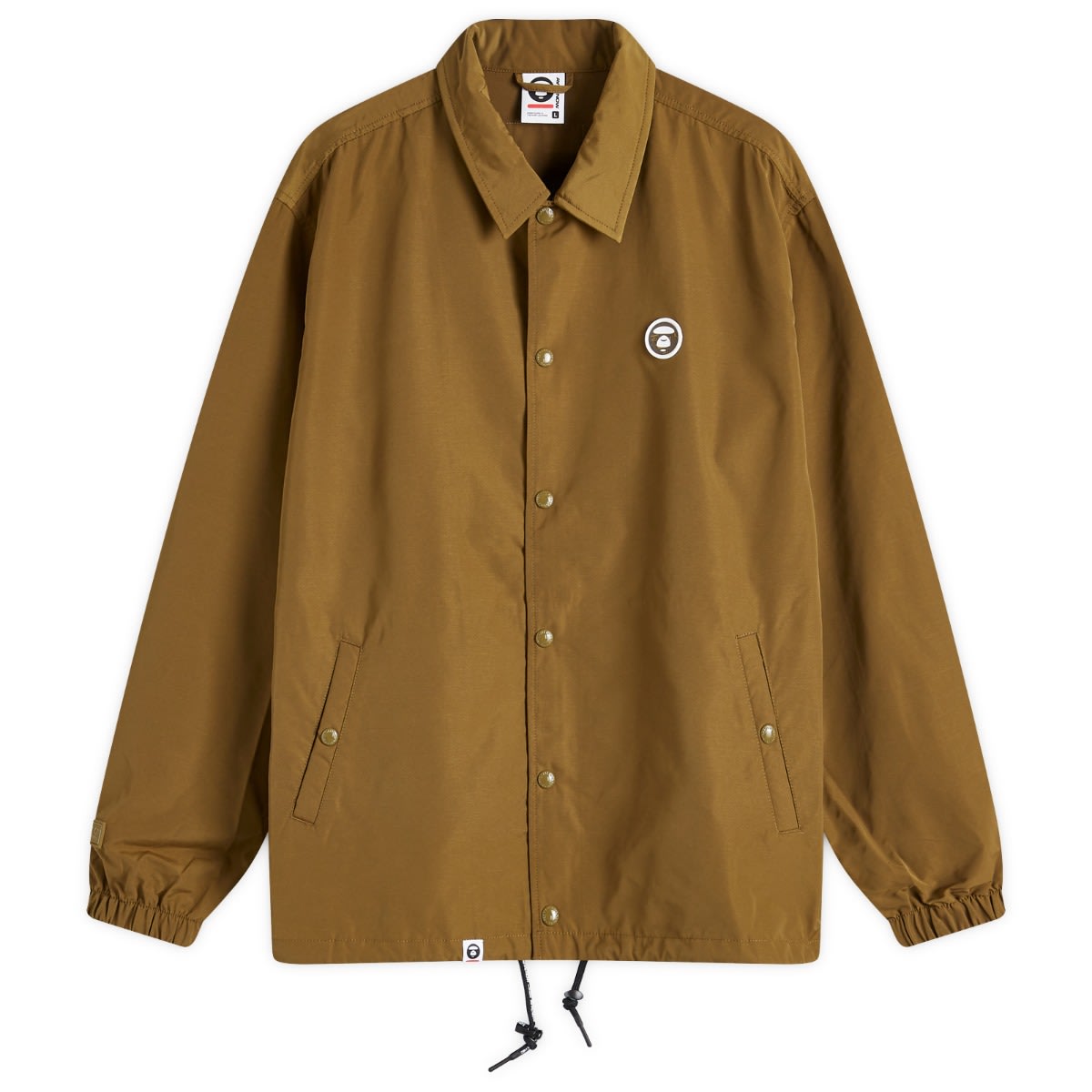 Vindjakke AAPE by A Bathing Ape AAPE Now Lightweight Coach Jacket Brun | AAPLJM7662XXNGRH, 0