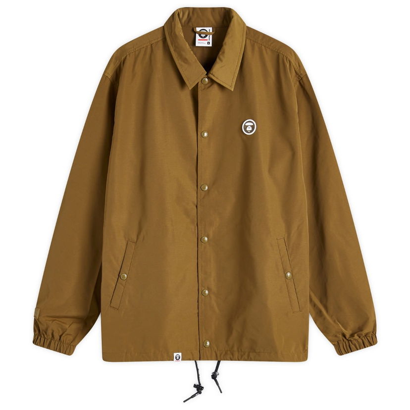 Vindjakke AAPE by A Bathing Ape AAPE Now Lightweight Coach Jacket Brun | AAPLJM7662XXNGRH