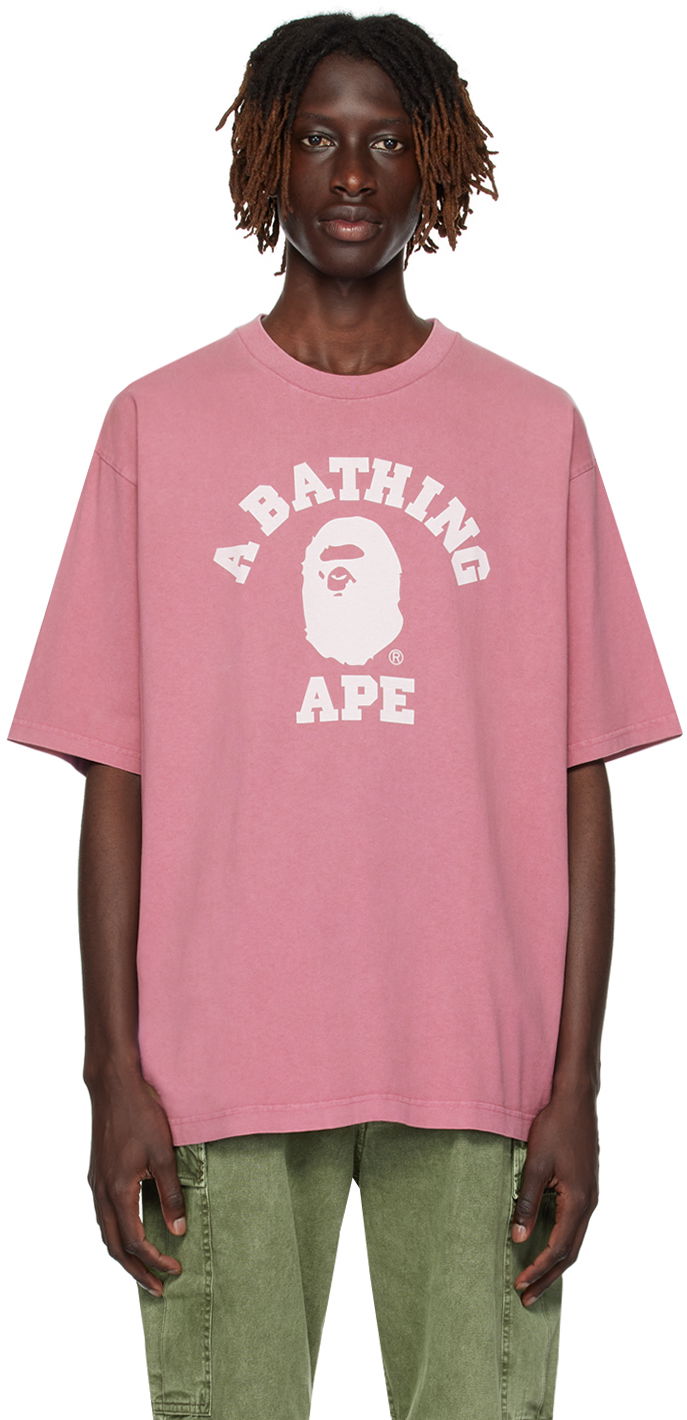 T-shirt BAPE Printed T-Shirt Lilla | 001CSJ301021M, 0