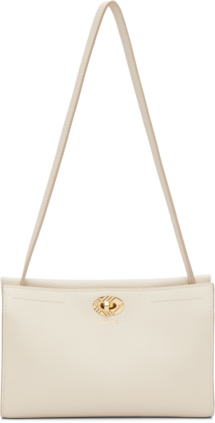 Håndtaske Burberry Burberry Cotswolds Pouch Bag Hvid | 8111426