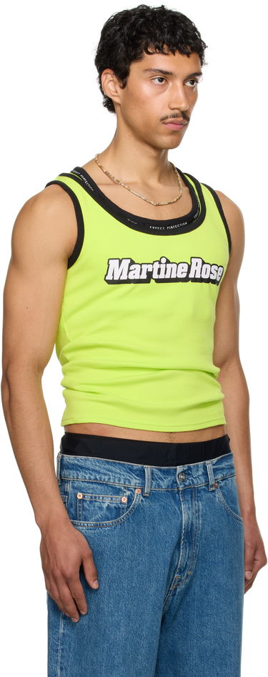 Tanktop Martine Rose Martine Rose Folded Tank Top Gul | 657JS03404, 1