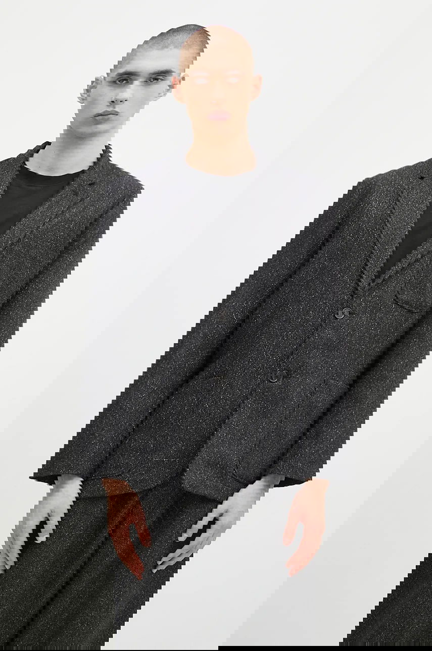 Jakke Universal Works Universal Works Wool-Blend Blazer Sort | 31136.BLACK, 0