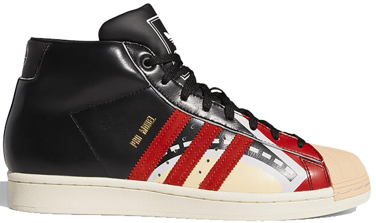 Sneakers og sko adidas Originals adidas Pro Model Jasmine Jones Heart Court Sort | FX4008, 0