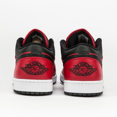 Sneakers og sko Jordan Air Jordan 1 Low "Reverse Bred" Rød | 553558-605, 3