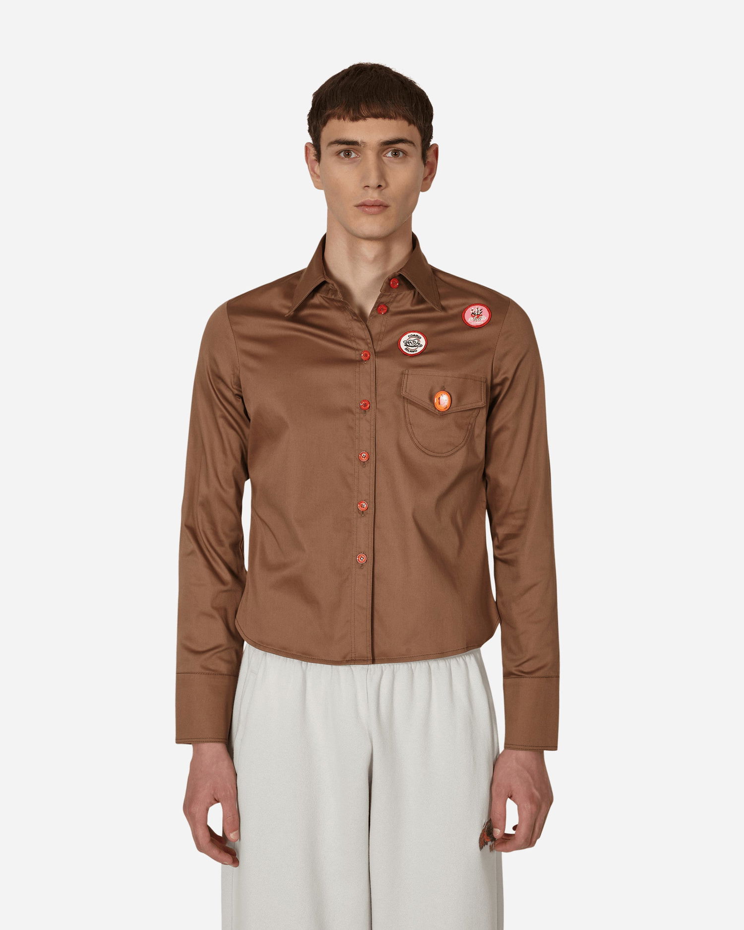 Skjorte CORMIO Katy Shirt Brun | CORKATYLSTEE BEIGE, 0
