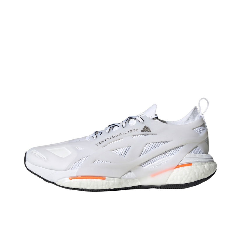 Sneakers og sko adidas Performance Solarglide By Stella Mccartney Cloud White App Signal Orange Hvid | HR1923