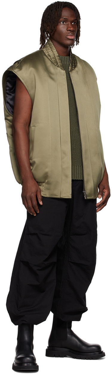 Sweater We11done We11done Knitted Cotton Vest Grøn | WD-KV1-22-607-U-KK, 3