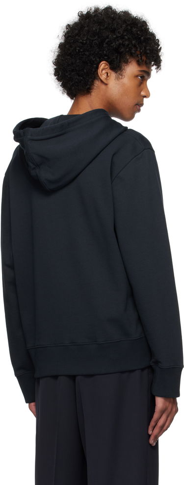 Sweatshirt Courrèges Courrèges Buttoned Hoodie Sort | 125JHO037JS0120, 2