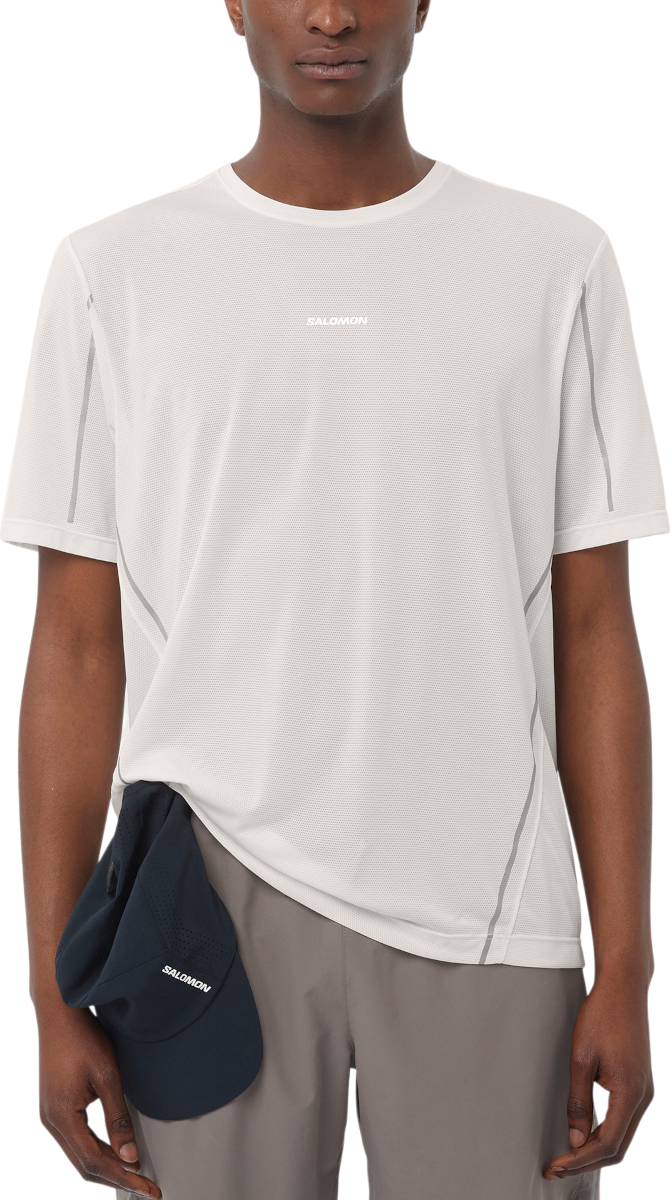 T-shirt Salomon Salomon SHAKEout Core Short Sleeve T-Shirt Hvid | lc2660400