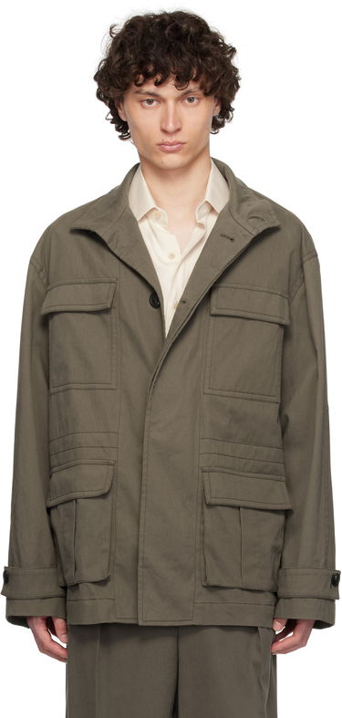 Jakke FERRAGAMO Ferragamo Saharan Jacket Grøn | 782553, 0