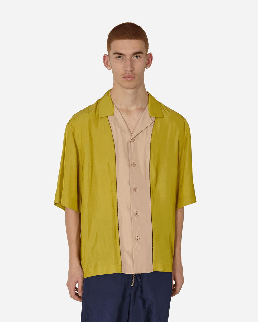 Skjorte Dries Van Noten Panelled Shirt Orange | 241-020720-8355 203