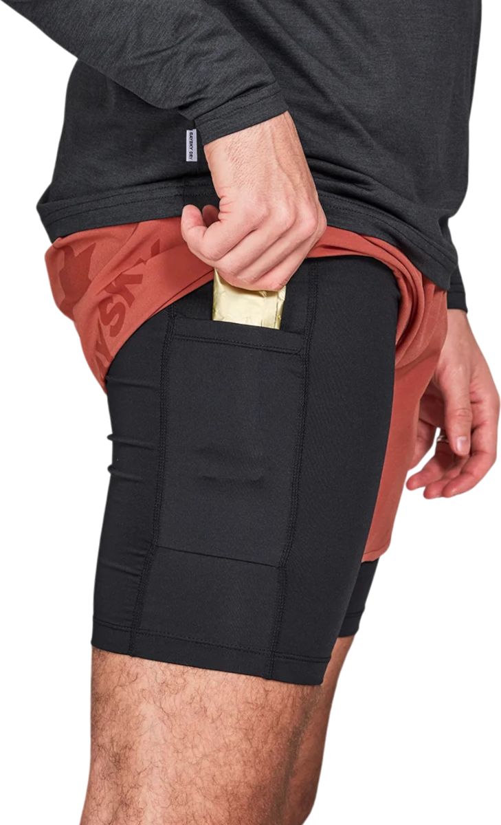 Shorts Saysky Saysky 2 in 1 Pace Shorts Rød | nmrsh20c505, 1
