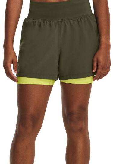 Shorts Under Armour Stamina 2 in 1 Grøn | 1376759-390, 0