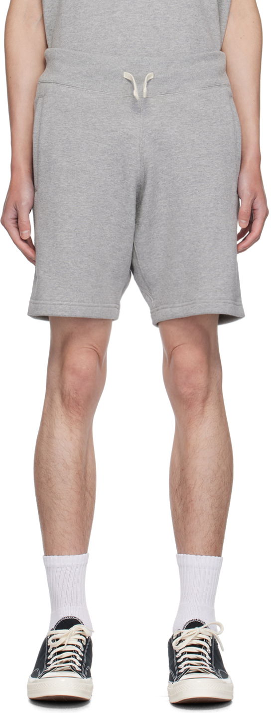 Shorts BEAMS Beams Plus Sweat Shorts Grå | 3825-0111-048, 0