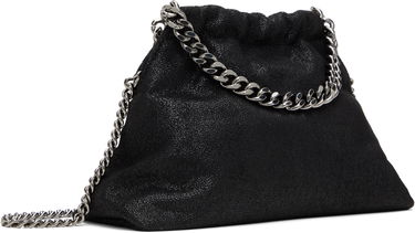 Håndtaske Stella McCartney Stella McCartney Falabella Drawstring Crossbody Bag Sort | 7B0144W9132, 2