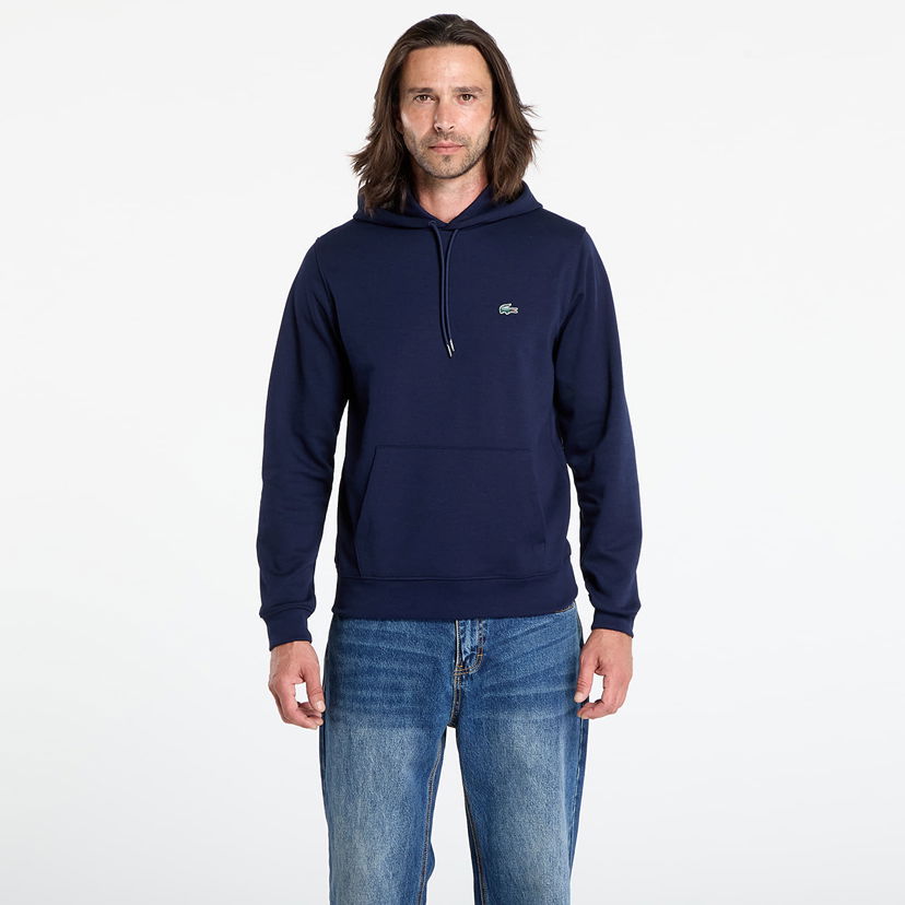 Sweatshirt Lacoste LACOSTE Men's Hoodie Mørkeblå | SH5542 166