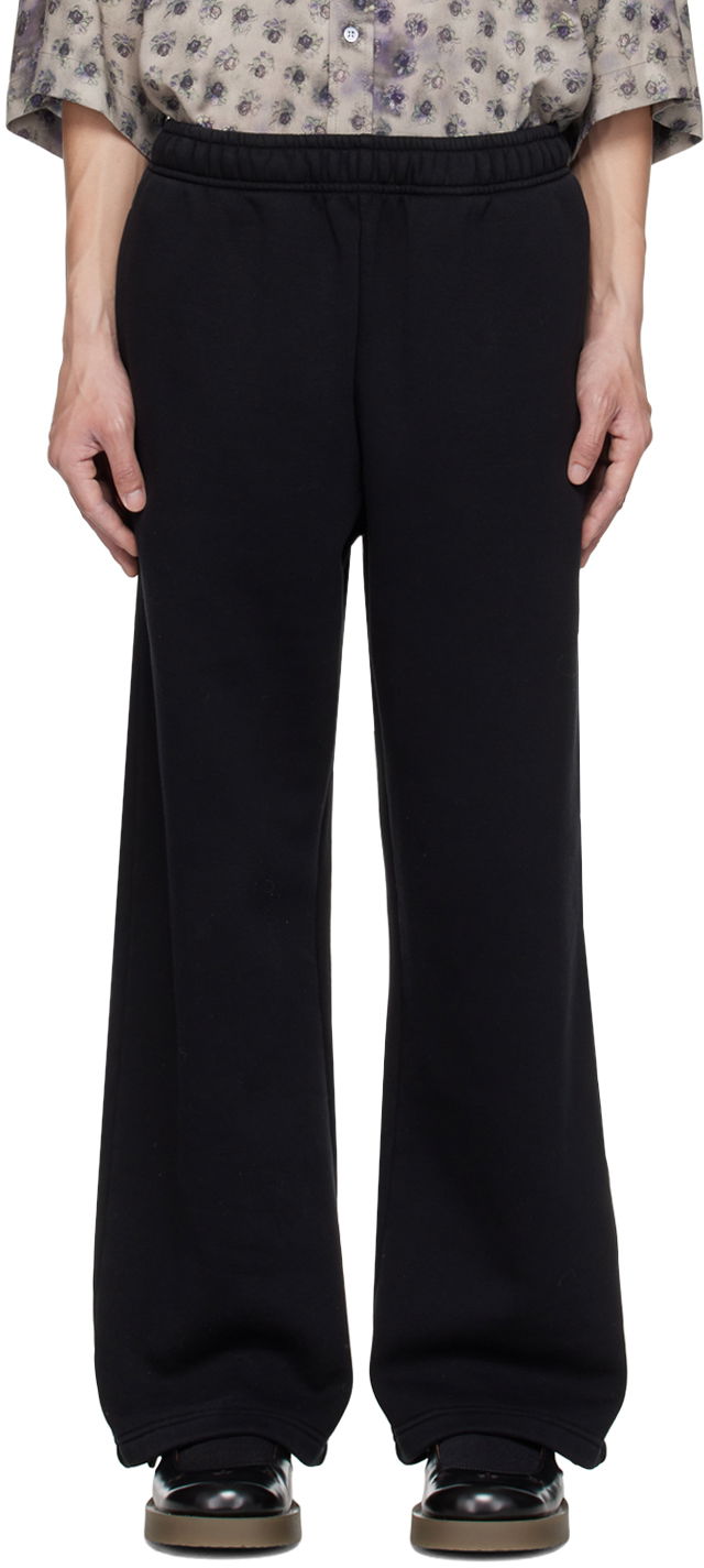 Bukser Acne Studios Regular Fit Lounge Pants Sort | CK0077-, 0