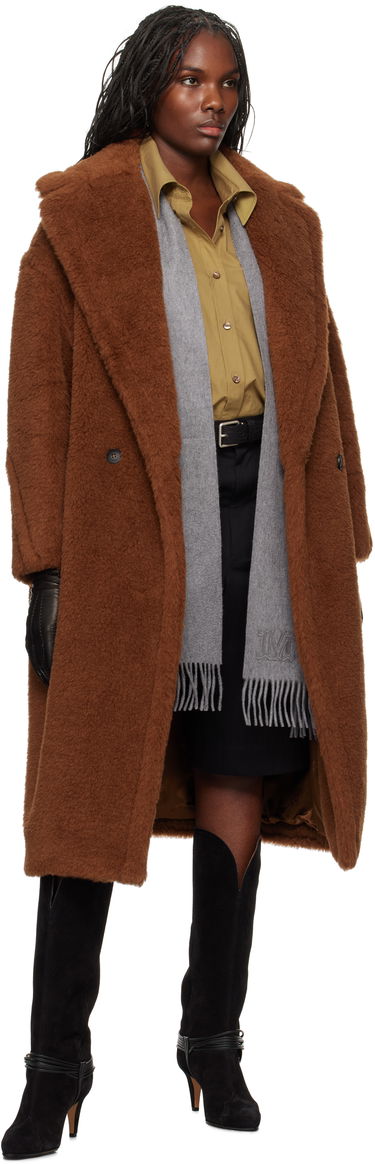 Frakker Max Mara Max Mara Tedgirl Teddy Coat Brun | 2421016042600 MM10501, 4