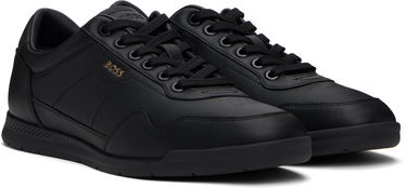 Tøj BOSS BOSS Nappa-Leather Sort | 50542099, 3